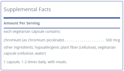 Chromium (picolinate) 500 mcg